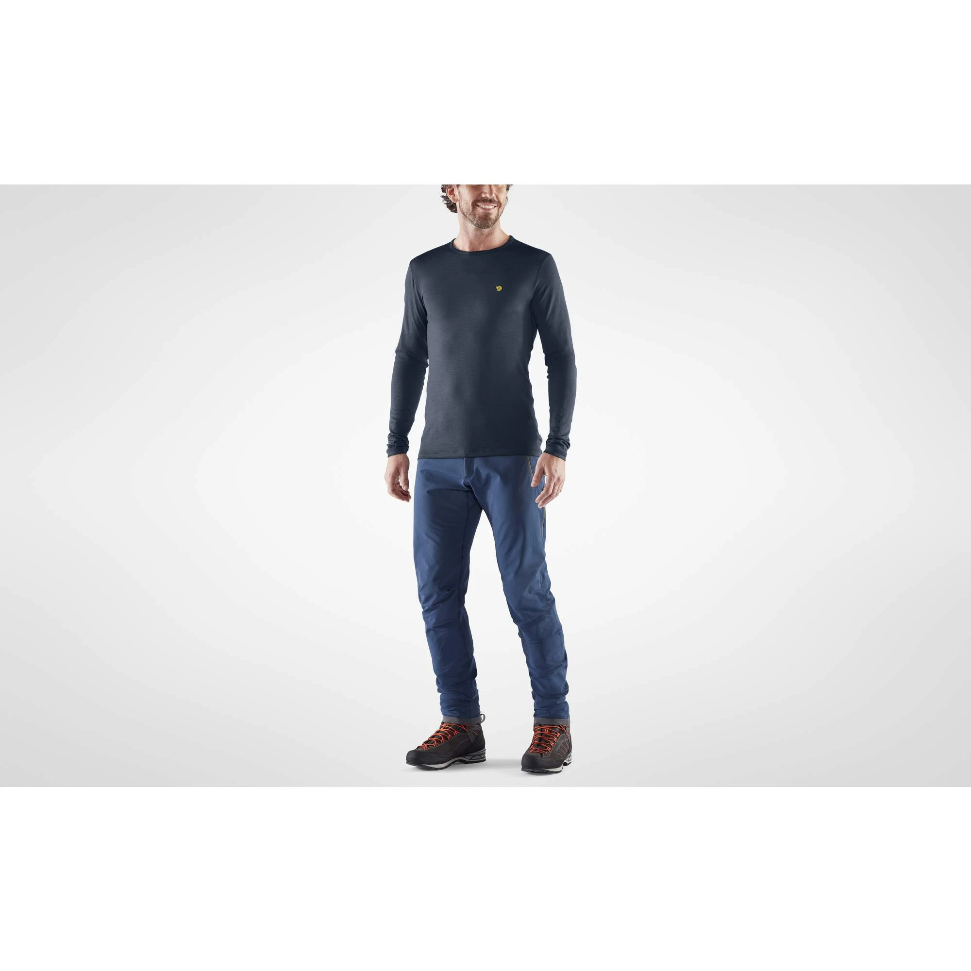 FJÄLLRÄVEN BERGTAGEN THINWOOL LS M Herren - Funktionsunterwäsche – Bild 3