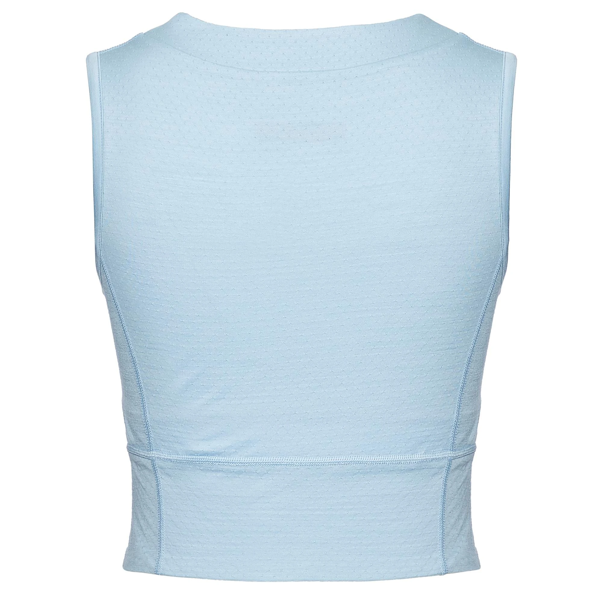 Icebreaker WOMEN ZONEKNIT CROPPED BRA-TANK Damen - Sport BH 2 Icebreaker WOMEN ZONEKNIT CROPPED BRA-TANK Damen - Sport BH – Bild 2