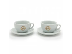 Cappuccino Cups And Saucers Set
