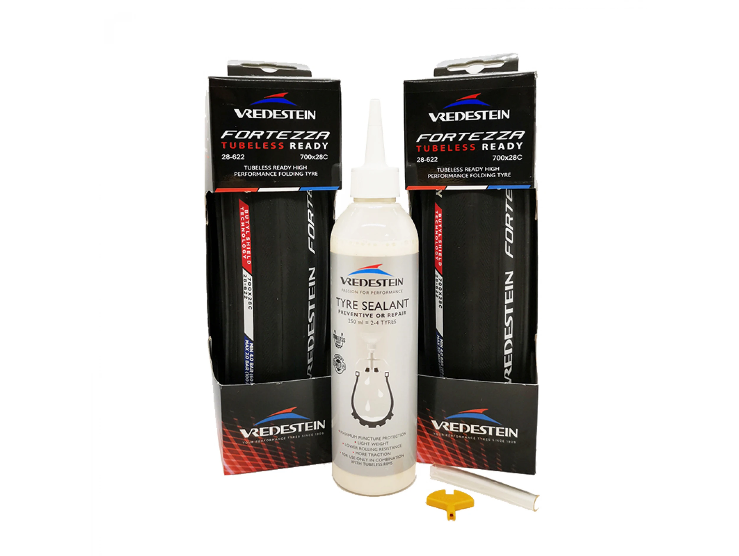 Vredestein Fortezza Tubeless Ready Tyre Bundle 1 Vredestein Fortezza Tubeless Ready Tyre Bundle