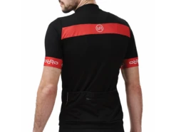 Orro Pyro Line Short Sleeve Jersey 16 Orro Pyro Line Short Sleeve Jersey -Default Template 3 Red Line SS Black 3 large