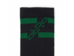 ORRO X DEFEET LEVITATOR TRAIL SOCKS -Default Template 3 Socks Black Green 3 large