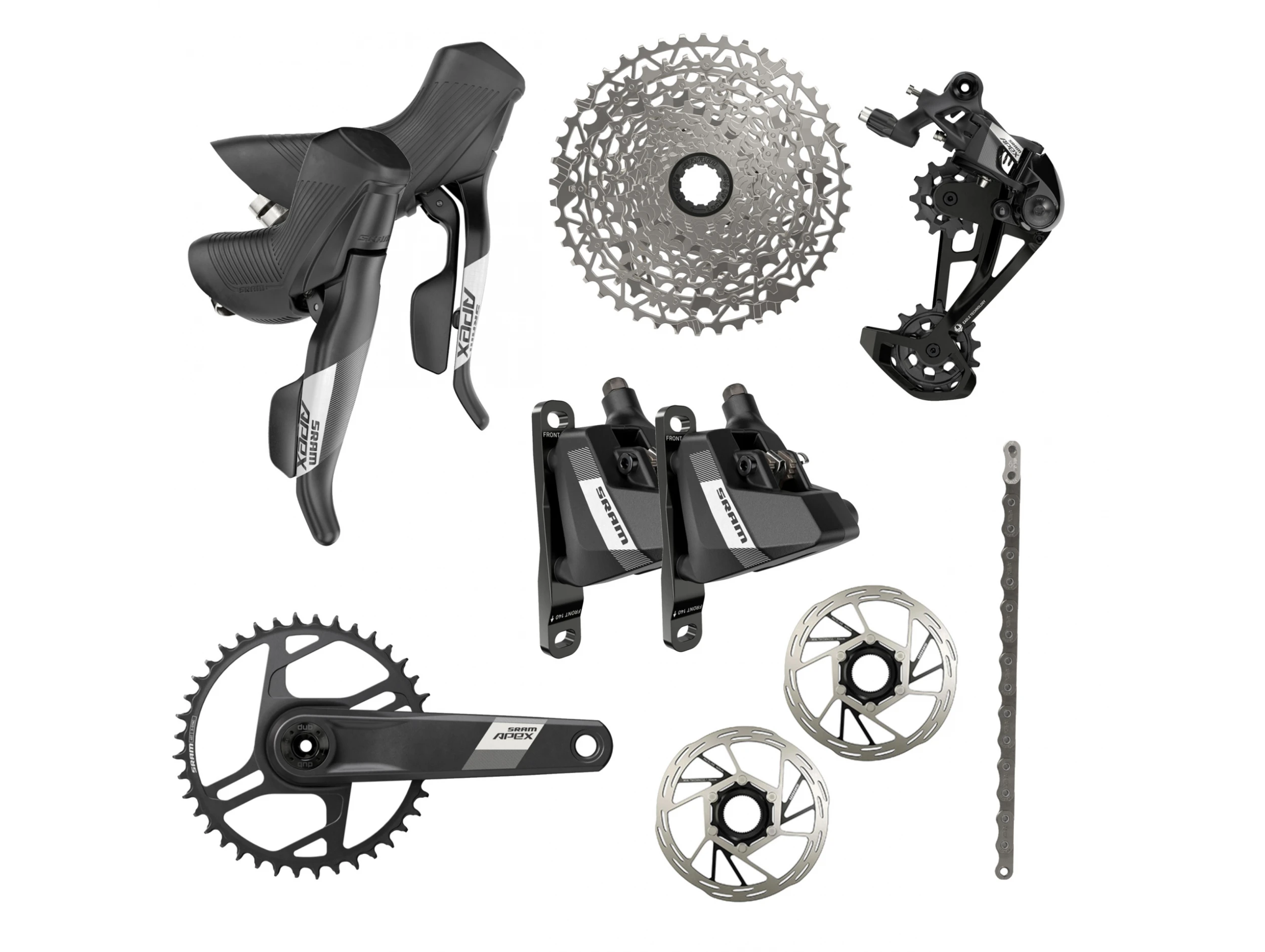 Sram Apex 1x 12 Speed Complete Groupset 3 Sram Apex 1x 12 Speed Complete Groupset – Bild 3
