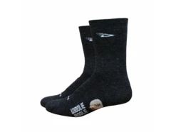 DeFeet Woolie Boolie 6in Cuff Charcoal