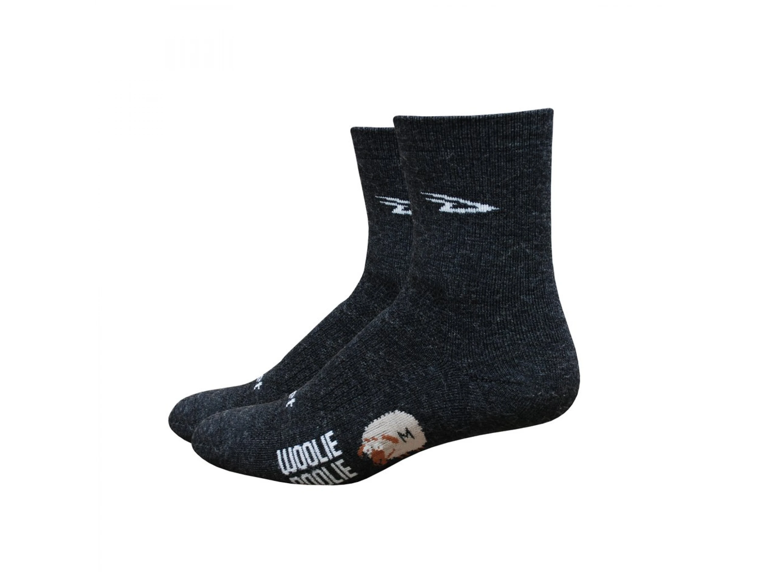 DeFeet Woolie Boolie 4in Charcoal Triple Pack 2 DeFeet Woolie Boolie 4in Charcoal Triple Pack – Bild 2